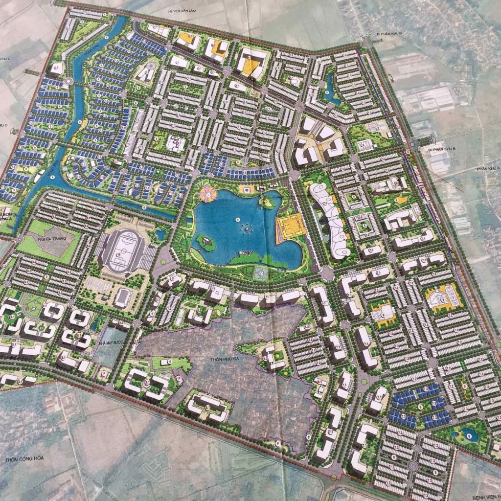 Quy hoạch 1/500 khu đô thị Hòa Phát Forestar