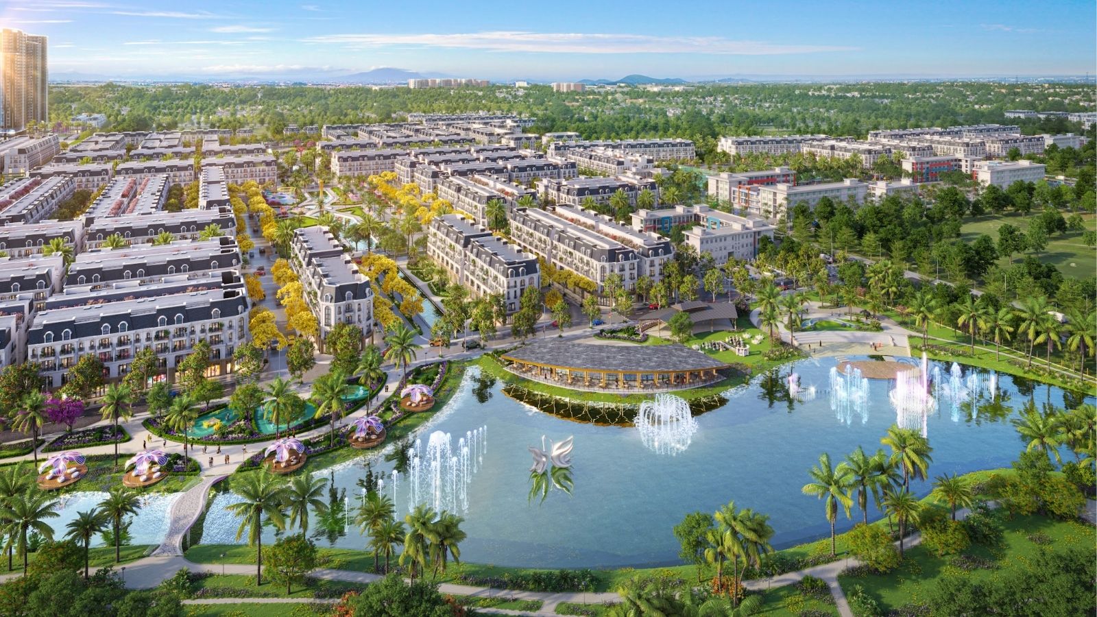 Background Khu đô thị Hòa Phát Forestar