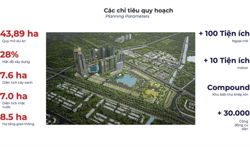Hateco Đông Anh có quy mô lên tới 44ha